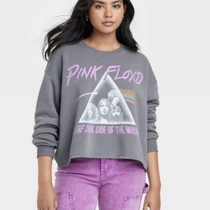 Women's Pink Floyd Graphic Sweatshirt - gray